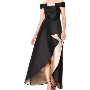 NWT Halston Heritage off shoulder gown